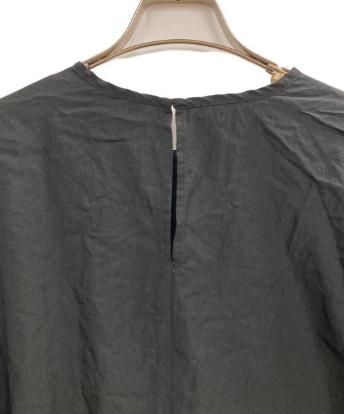 BEARDSLEY（ビアズリー）BEARDSLEY (ビアズリー) ギャザーカフスシャツ ブラック サイズ:Fの古着・服飾アイテム