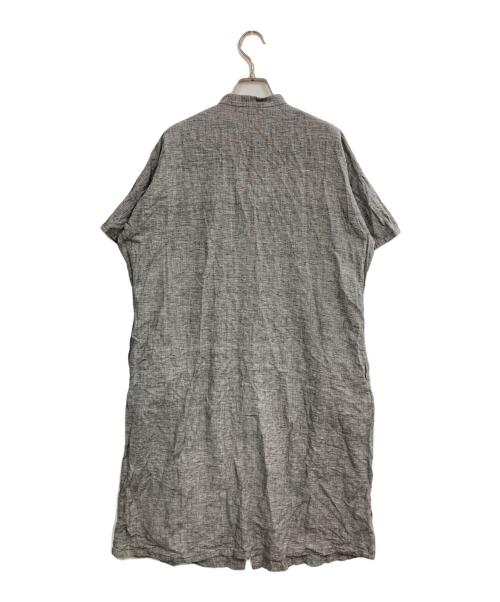 MOTHERHOUSE（マザーハウス）MOTHERHOUSE (マザーハウス) コットンシャツワンピース ブラック サイズ:記載無しの古着・服飾アイテム