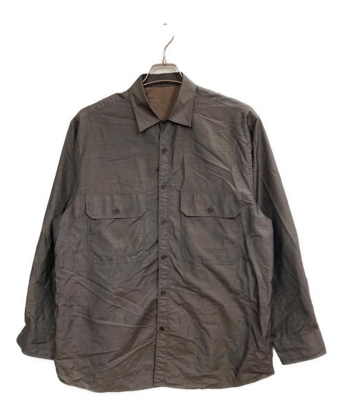 Adam et Rope（アダム エ ロペ）Adam et Rope (アダム エ ロペ) NIKKE シャツ ブラウン サイズ:Mの古着・服飾アイテム