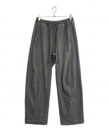 NVRFRGT（ネヴァーフォーゲット）の古着「別注 3D TWISTED LOUNGE PANTS」｜グレー