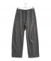 NVRFRGT（ネヴァーフォーゲット）の古着「別注 3D TWISTED LOUNGE PANTS」｜グレー