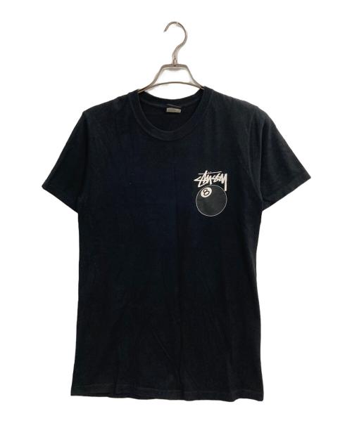 stussy（ステューシー）stussy (ステューシー) 8ボールプリントTシャツ ブラック サイズ:Sの古着・服飾アイテム