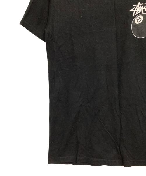 stussy（ステューシー）stussy (ステューシー) 8ボールプリントTシャツ ブラック サイズ:Sの古着・服飾アイテム