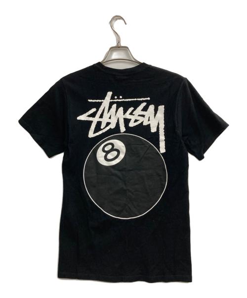 stussy（ステューシー）stussy (ステューシー) 8ボールプリントTシャツ ブラック サイズ:Sの古着・服飾アイテム