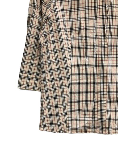 BURBERRY BLUE LABEL（バーバリー ブルー レーベル）BURBERRY BLUE LABEL (バーバリー ブルー レーベル) 7分袖シャツ ベージュ サイズ:Mの古着・服飾アイテム