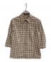 BURBERRY BLUE LABEL（バーバリー ブルー レーベル）の古着「7分袖シャツ」｜ベージュ