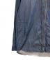 中古・古着 DIESEL (ディーゼル) デニム切替フーデットジャケット ネイビー サイズ:XXL：7000円