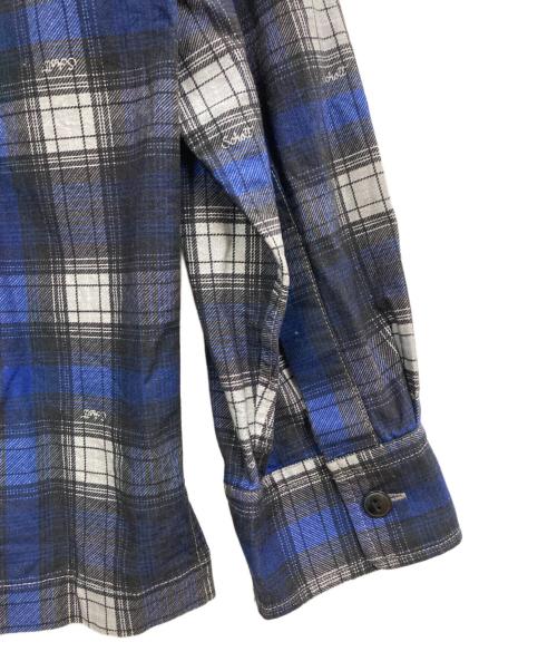 Schott（ショット）Schott (ショット) チェックシャツ ブルー サイズ:2XLの古着・服飾アイテム