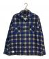Schott（ショット）の古着「チェックシャツ」｜ブルー