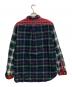 POLO RALPH LAUREN (ポロ・ラルフローレン) パッチワークシャツ レッド×グリーン サイズ:XL：7000円
