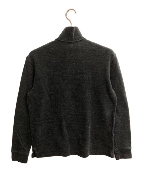 POLO RALPH LAUREN（ポロ・ラルフローレン）POLO RALPH LAUREN (ポロ・ラルフローレン) ハーフジップスウェット グレー サイズ:Sの古着・服飾アイテム