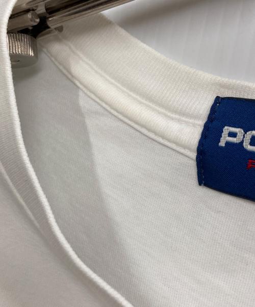 POLO SPORT（ポロスポーツ）POLO SPORT (ポロスポーツ) ロゴプリントTシャツ ホワイト サイズ:XLの古着・服飾アイテム