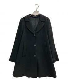 theory（セオリー）の古着「カシミヤコート」｜ブラック