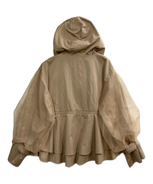 RUIRUE BOUTIQUE（ルイルエブティック）RUIRUE BOUTIQUE (ルイルエブティック) マウンテンパーカー ベージュ サイズ:Ｌの古着・服飾アイテム