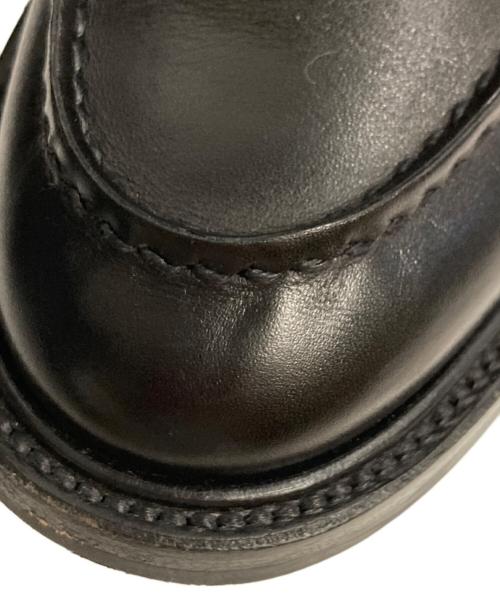 foot the coacher（フットザコーチャー）foot the coacher (フットザコーチャー) THE MOCCA SHOES ブラック サイズ:7.5 INCHの古着・服飾アイテム