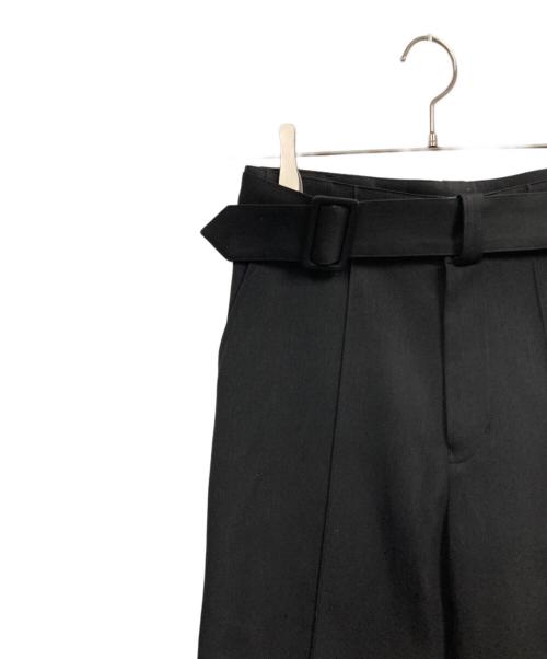HYKE（ハイク）HYKE (ハイク) ダブルクロスパンツ ブラック サイズ:2の古着・服飾アイテム