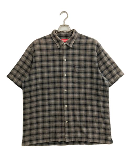 SUPREME（シュプリーム）SUPREME (シュプリーム) 22SS Plaid S/S Shirt グレー サイズ:Ⅼの古着・服飾アイテム
