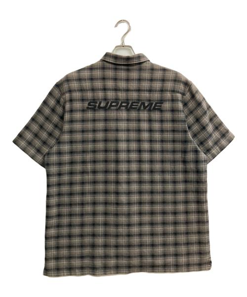 SUPREME（シュプリーム）SUPREME (シュプリーム) 22SS Plaid S/S Shirt グレー サイズ:Ⅼの古着・服飾アイテム