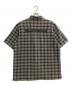 SUPREME (シュプリーム) 22SS Plaid S/S Shirt グレー サイズ:Ⅼ：14000円
