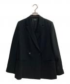 theoryセオリー）の古着「ADMIRAL CREPE RELAXED DB」｜ブラック
