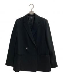 theory（セオリー）の古着「ADMIRAL CREPE RELAXED DB」｜ブラック