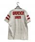 GUCCI (グッチ) 100周年 MUSIC IS MINE ロゴ Tシャツ ホワイト サイズ:XXS：20000円