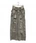 THE TOE（ザ・トゥー）の古着「LEXINGTON DOUBLE BELT DENIM PANTS」｜グレー