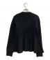 THE TOE (ザ・トゥー) Rosen Peplum Cardigan ブラック サイズ:M：10000円