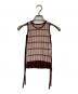 AMERI（アメリ）の古着「MEDI PURIPURI SHORT KNIT TOP」｜ピンク