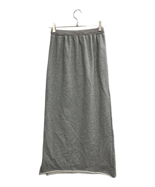Ameri（アメリ）AMERI (アメリ) BIJOU MOTIF SWEAT SKIRT グレー サイズ:Sの古着・服飾アイテム