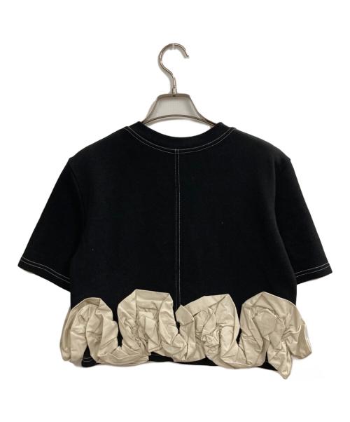 MAISON SPECIAL（メゾンスペシャル）MAISON SPECIAL (メゾンスペシャル) Flower Motif T-shirt ブラック サイズ:freeの古着・服飾アイテム