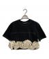 MAISON SPECIAL（メゾンスペシャル）の古着「Flower Motif T-shirt」｜ブラック