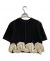 MAISON SPECIAL (メゾンスペシャル) Flower Motif T-shirt ブラック サイズ:free：6000円