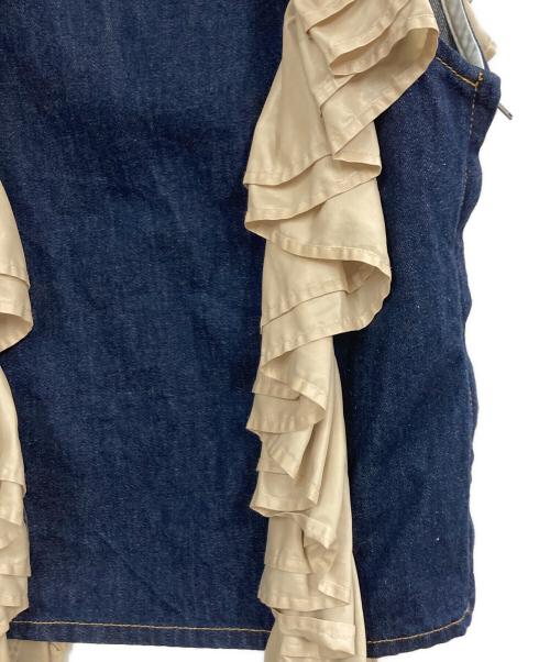 MECRE（メクル）MECRE (メクル) デニムベスト インディゴ サイズ:Ｆの古着・服飾アイテム