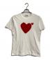 PLAY COMME des GARCONS（プレイコムデギャルソン）の古着「プリントTシャツ」｜ホワイト