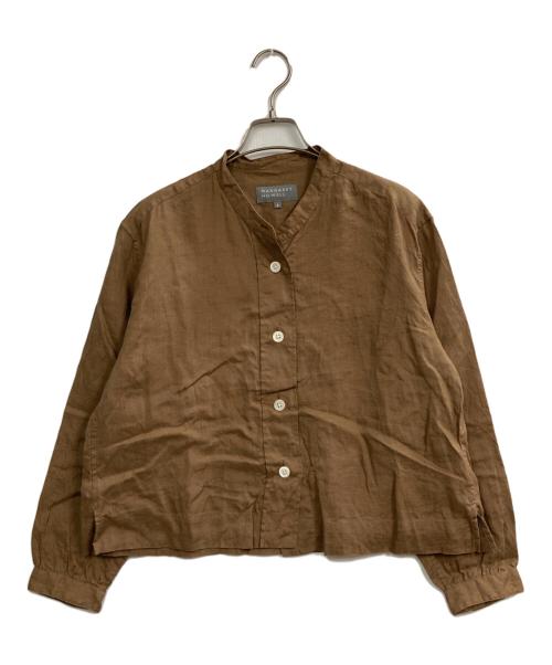 MARGARET HOWELL（マーガレットハウエル）MARGARET HOWELL (マーガレットハウエル) LIGHTWEIGHT LINEN ブラウン サイズ:2の古着・服飾アイテム