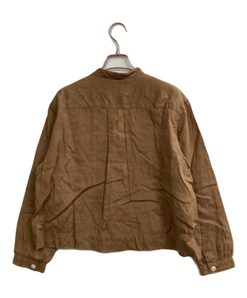 MARGARET HOWELL（マーガレットハウエル）MARGARET HOWELL (マーガレットハウエル) LIGHTWEIGHT LINEN ブラウン サイズ:2の古着・服飾アイテム