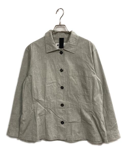MHL（マーガレットハウエル）MHL (マーガレットハウエル) リネン混ジャケット グレー サイズ:1の古着・服飾アイテム