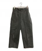 MHLマーガレットハウエル）の古着「WASHED COMPACT COTTON」｜オリーブ