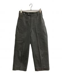 MHL（マーガレットハウエル）の古着「WASHED COMPACT COTTON」｜オリーブ