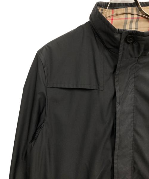 BURBERRY LONDON（バーバリーロンドン）BURBERRY LONDON (バーバリーロンドン) ライナー付コート ブラック サイズ:LLの古着・服飾アイテム