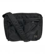 PORTERポーター）の古着「TANKER  SHOULDER BAG(L)」｜ブラック