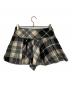 BURBERRY BLUE LABEL (バーバリー ブルー レーベル) チェックスカパン ベージュ サイズ:38：5000円