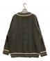 KIRSH (キルシー) Middle Cherry Twist V-Neck Knit グレー サイズ:1：5000円