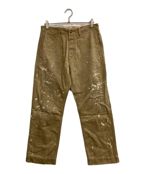 RRL（ダブルアールエル）RRL (ダブルアールエル) Distressed Chino Field Pant ベージュ サイズ:Ｗ30×Ｌ30の古着・服飾アイテム
