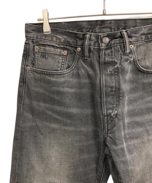 RRL（ダブルアールエル）RRL (ダブルアールエル) STRAIGHT FIT JEAN DUSTY BLACK WASH ブラック サイズ:32×32の古着・服飾アイテム