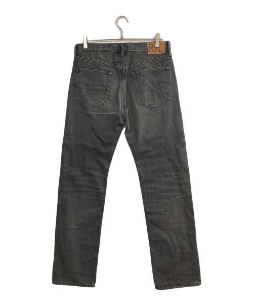 RRL（ダブルアールエル）RRL (ダブルアールエル) STRAIGHT FIT JEAN DUSTY BLACK WASH ブラック サイズ:32×32の古着・服飾アイテム