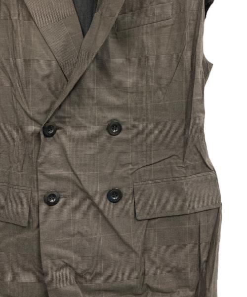 sacai（サカイ）sacai (サカイ) ハイツイストボイル ベスト グレー サイズ:1の古着・服飾アイテム