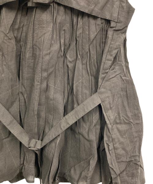 sacai（サカイ）sacai (サカイ) ハイツイストボイル ベスト グレー サイズ:1の古着・服飾アイテム