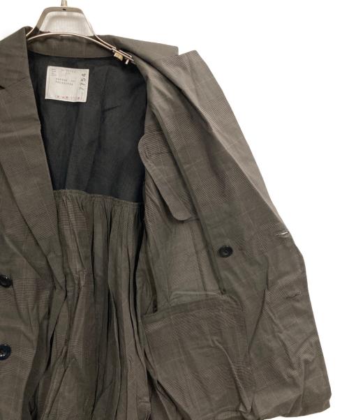 sacai（サカイ）sacai (サカイ) ハイツイストボイル ベスト グレー サイズ:1の古着・服飾アイテム